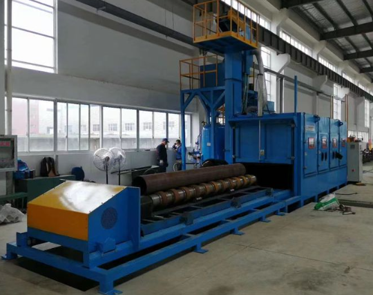 运城喷砂机在管道除锈中的现场施工应用
